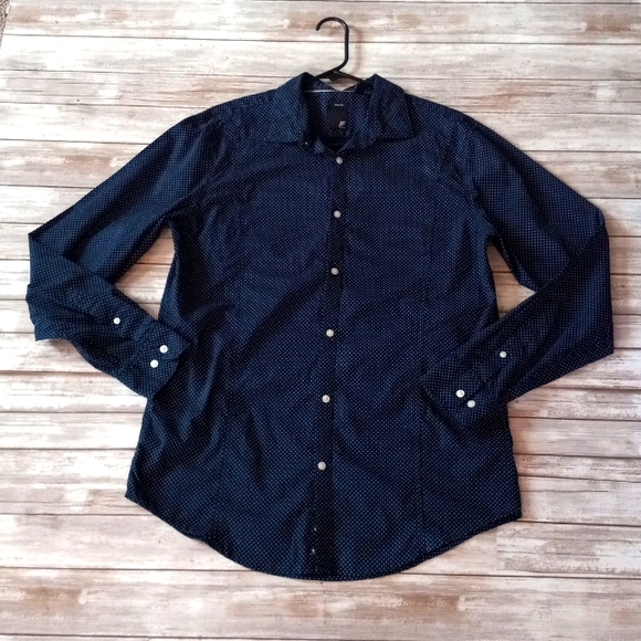 Sale Mens White Blue Dress Casual Shirt 